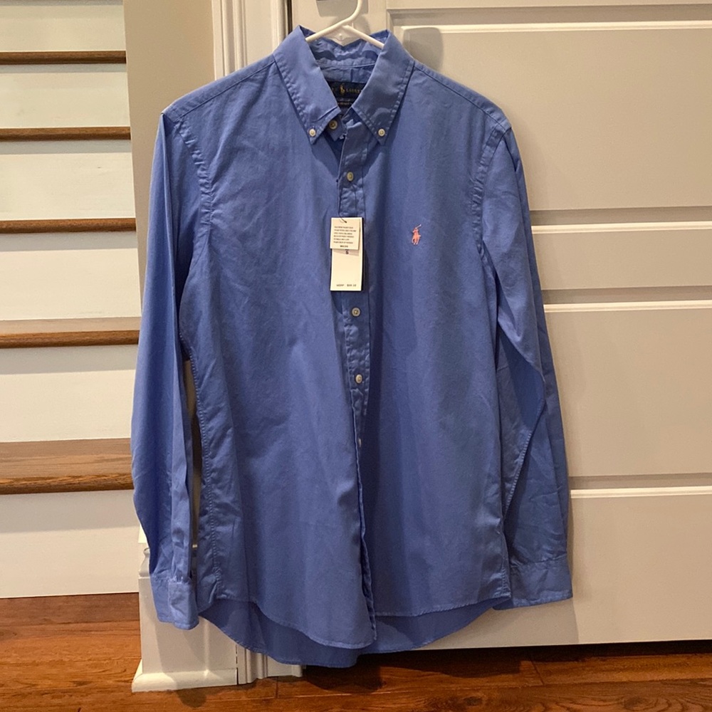 Men’s Ralph Lauren button down shirt.